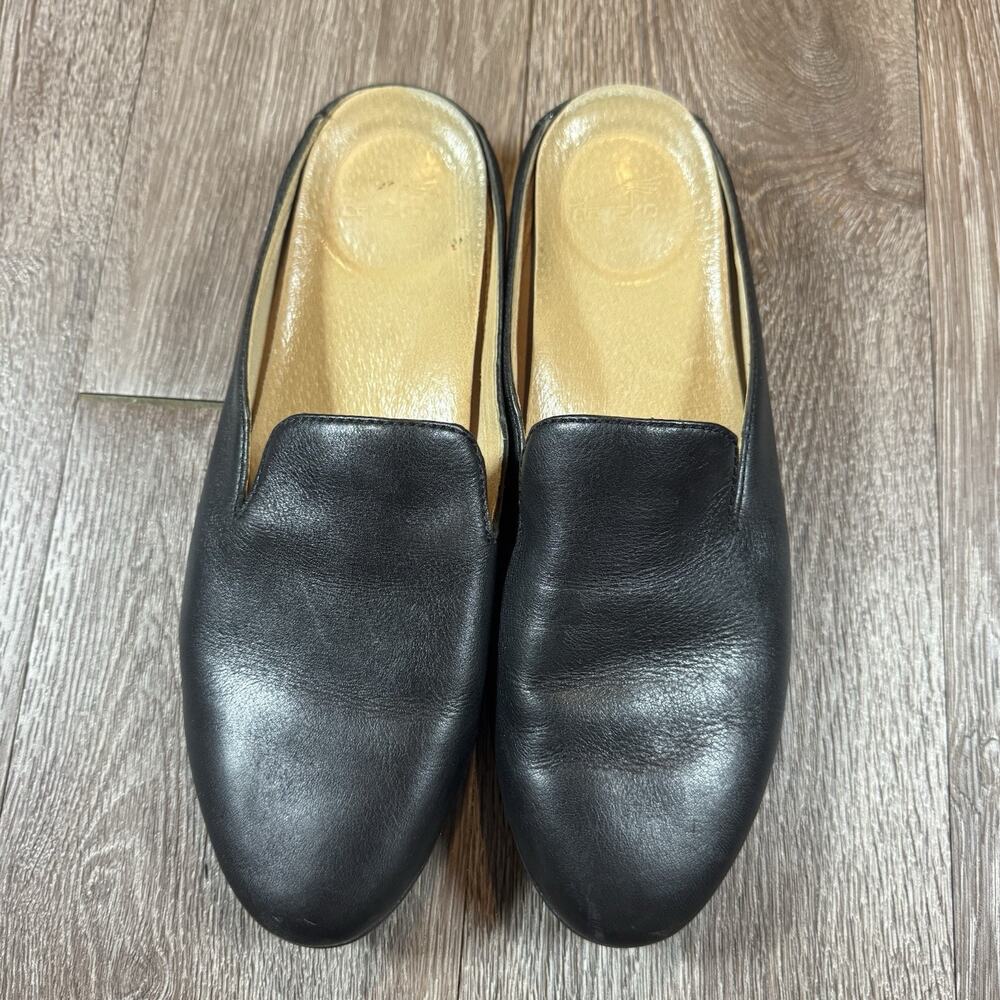 Dansko Lexie Mule Womens 40 Black Leather Slip On Comfort 9.5-10 - Picture 2 of 16
